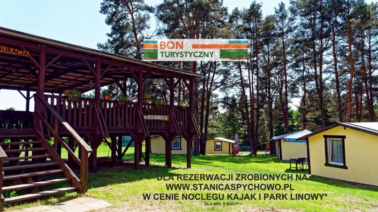 Stanica Wodna Spychowo Exteriér fotografie